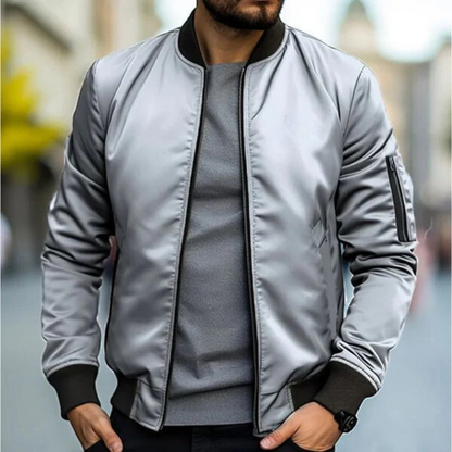 Elegant Waterproof Bomber Jacket